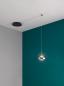 Preview: FABAS LUCE FAB-3547-40-126-01 Arabella LED Pendelleuchte Ø14cm 8W Warmweiß Rauchglas Smartluce