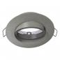 Preview: EVN 830013 Deckeneinbauleuchte Edelstahl rund schwenkbar Einbaudurchmesser: 68 mm