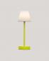 Preview: New Garden TISCHLAMPE LOLA SLIM 30 lime dimmbar Akku In&Out IP44