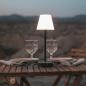 Preview: New Garden Designer TISCHLAMPE LOLA SLIM 30 anthrazit Akku dimmbar