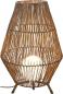 Preview: New Garden SISINE 70 Stehlampe aus Jute Naturfasern kabelgebunden mit Fernbedienung für Innen & Außen