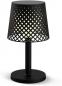 Preview: New Garden GRETA 5 in 1 LED-Leuchte Solar Akku schwarz Recycled Ocean Plastic
