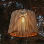 Preview: New Garden OKINAWA 40 LED Bambus Hängeleuchte IP44 mit E27 Fassung ohne Leuchtmittel