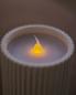 Preview: New Garden Dolo LED Keramik Kerze mit Flammeneffect (2 x AAA batteries nicht enthalten)