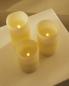 Preview: New Garden Dolo LED Wachs Kerzen mit Flammeneffect im 3er Pack (2 x AAA batteries nicht enthalten)