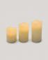 Preview: New Garden Dolo LED Wachs Kerzen mit Flammeneffect im 3er Pack (2 x AAA batteries nicht enthalten)