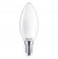 Preview: Philips E14 LED Classic Kerzenlampe 2,2W wie 25W Matt 2700K warmweißes Licht