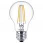 Preview: Philips E27 A60 LED-Lampe 7W 806lm 2700K Warmweiß Filament
