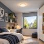 Preview: Philips Moiré CL200 LED-Deckenleuchte 6W 600lm 2700K warmweiß weiß Ø220mm