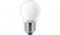 Preview: 2er-Pack E27 PHILIPS LED Tropfenlampe 4.3W wie 40W warmes Licht Milchglas