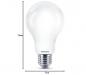 Preview: Philips E27 LED Leuchtmittel leistungsstark augenschonend 13W wie 120W warmweiss opalweiß mattiert