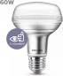 Preview: PHILIPS E27 LED R80 Reflektorlampe 4W wie 60W 36°-Abstrahlwinkel warmweisser Strahler