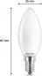 Preview: 2er Set Philips E14 LED Classic Kerzenlampe 2,2W wie 25W Matt 2700K warmweißes Licht