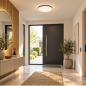 Preview: Philips Superslim SceneSwitch LED-Deckenleuchte 18W 1500lm 2700K warmweiß Ø300mm schwarz