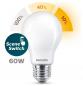 Preview: Philips E27 LED Scene Switch Ambientebeleuchtung mit 3-Stufen-Dimmer 7,5W als 60W-Ersatz opalweiß mattiert