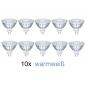 Preview: 10 x Philips GU5.3 CorePro LED Strahler MR16 36°-Ausstrahlwinkel 2,9W wie 20W 2700K warmweißes Licht 12V Niedervolt