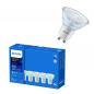 Preview: 5er Pack Philips GU10 MASTER Value LED Strahler Value 3,7W wie 50W warmweiß 3000K 36° dimmbar