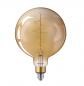 Preview: PHILIPS E27 Giant große Vintage LED Globe Glühbirne 7W wie 40W dimmbar GOLD-Edition