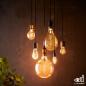 Preview: Philips E27 LED Filament LED Lampe im vintage Style Bernstein 7W wie 40W 1800K extra warmweißes Licht