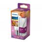 Preview: 6er Sparset  Dimmbare mattierte PHILIPS E27 LED Lampe 3,4W wie 40W 2200-2700 K warmweiße Hausbeleuchtung