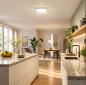 Preview: Philips Touch SceneSwitch LED Deckenleuchte quadratisch 12W 1100lm 2700K Warmweiß weiß dimmbar per Lichtschalter