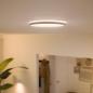 Preview: WIZ Smarte Superslim LED Deckenleuchte in Schwarz WLAN/Wi-Fi Tunable White Ø29cm