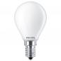 Preview: 2er Pack PHILIPS E14 LED Tropfenlampen matt 2,2W wie 25W warmweisses Licht
