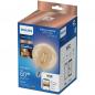 Preview: Philips WiZ Smart LED-Filament-Kugellampe G125 E27 7W wie 60W 806lm 2700–6500K dimmbar WiFi Bluetooth