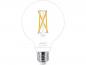 Preview: PHILIPS WiZ Smart LED Filament Kugellampe G95 7W wie 60W E27 806lm 2700–6500K dimmbar WLAN Bluetooth Matter klar