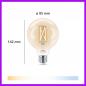 Preview: PHILIPS WiZ Smart LED RGB Kugellampe G95 11W wie 75W E27 1055lm 2200–6500K dimmbar WLAN Bluetooth Matter