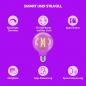 Preview: PHILIPS WiZ Smart LED RGB Kugellampe G95 11W wie 75W E27 1055lm 2200–6500K dimmbar WLAN Bluetooth Matter