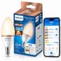 Preview: PHILIPS WiZ Smart LED Kerzenlampe C37 4,9W wie 40W E14 470lm RGB+CCT 2200–6500K dimmbar WLAN Bluetooth Matter