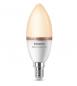 Preview: PHILIPS WiZ Smart LED Kerzenlampe C37 4,9W wie 40W E14 470lm RGB+CCT 2200–6500K dimmbar WLAN Bluetooth Matter
