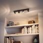 Preview: Philips myLiving Deckenstrahler Star 4flg. Schwarz schwenkbar