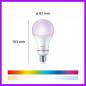 Preview: PHILIPS WiZ Smart LED RGB A80 E27 18,5W wie 150W 2452lm 2200–6500K dimmbar Matter