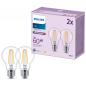 Preview: 2er Set Philips LEDclassic A60 E27 7W 850lm 4000K Neutralweiß Glühfaden – wie 60 Watt