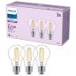 Preview: 3er Set Philips LEDclassic A60 E27 7W 850lm 4000K Neutralweiß Glühfaden – wie 60 Watt