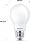 Preview: Philips LED Lampen Set 2x E27 A60 7W 2700K Warmweiß – energieeffiziente Leuchtmittel für klassische Raumbeleuchtung