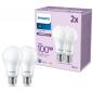 Preview: 2er Set PHILIPS LED Lampe E27 A67 13W = 100W 1521lm 4000K neutralweiß