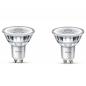 Preview: Philips LED GU10 Reflektor 3.5W 255 lm 4000K Neutralweiß 2er Set - Abstrahlwinkel mit 36 Grad