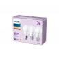 Preview: 3er Set PHILIPS LED E27 A60 5W = 40W 470lm 2700K warmweiß