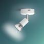 Preview: Philips 1er Limbali Decken-/Wandspot in Weiß mit 1 x GU10 Fassung IP20 - GU10 Leuchtmittel nicht enthalten