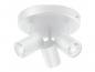Preview: WIZ Smarter 3-flammiger RGB LED Deckenstrahler Imageo rund in Weiß WLAN/Wi-Fi Tunable White