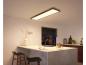 Preview: Philips Hue White Ambiance Panelleuchte Aurelle 120x30cm / Zigbee oder Bluetooth in Schwarz