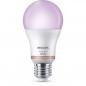 Preview: PHILIPS WiZ Smart LED RGB A60 12,5W wie 100W E27 1521lm 2200–6500K Matter dimmbar
