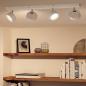 Preview: Philips Bracia Moderner 4-flammiger Deckenstrahler schwenkbar in weiß für Wohnraumbeleuchtung