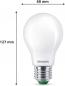 Preview: Besonders effiziente PHILIPS E27 LED Filament Lampe 5,2W wie 75W universalweißes Licht 4000K matt