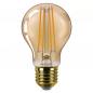 Preview: Philips E27 LED Filament LED Lampe im vintage Style Bernstein 7W wie 40W 1800K extra warmweißes Licht