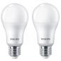 Preview: Philips E27 A67 LED-Lampe 13W 1521lm 4000K Neutralweiß Essential (2er-Set)