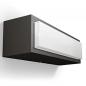 Preview: Philips ultra effiziente Wandleuchte Stratosphere in Anthrazitmit IP44 neutralweißes Licht